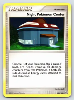 Diamond and Pearl - LP - Night Pokemon Center 108/130 Normal US Seller - Image 1