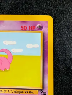 Slowpoke Firdt Edition LP Pokemon 55/62 Fossil Regular - Image 3