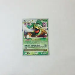 Torterra LV.X DP09 Holo Pokemon TCG Diamond and Pearl Promos LP - Image 3