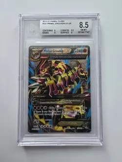 Primal Groudon Ex Ur 151/160-2015 XY Primal Clash BGS Graded 8.5 Nm+ Pokemon TCG - Image 1