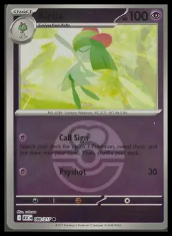 Pokemon TCG Kirlia 088/217 ME: Ascended Heroes Common NM/M - Image 1