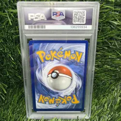 2023 POKEMON OBF EN-OBSIDIAN FLAMES ILLUSTRATION RARE #205 SCIZOR PSA 7 - Image 2