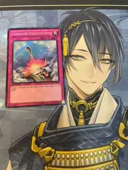 YUGIOH - COMPULSORY EVACUATION DEVICE - SECRET RARE - LCYW - 1ST ED - NM - Image 1