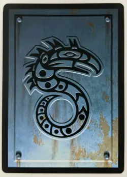 Hatchetman 2057 Cyborg Shadowrun TCG PROMO CCG Card 1997 FASA Matt Wilson Art - Image 2