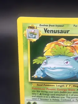 Pokemon TCG Venusaur Base Set Holo Unlimited Rare Card 15/102 1999 WOTC (2) - Image 3