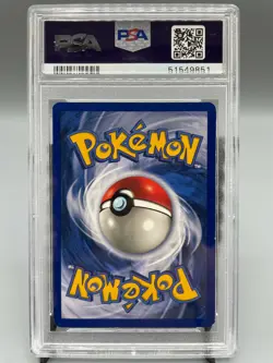 1999 Pokemon Fossil #12 Moltres 1st Edition Holo Card PSA 7 NM - Image 2