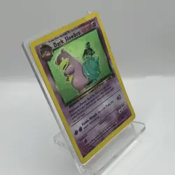 Pokemon Card Dark Slowbro 12/82 Holo Rare Team Rocket Set WOTC Played CREASED - Image 2