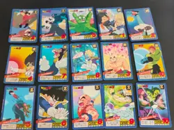 Dragon Ball Z Super Battle Carddass Lot 42 Cards 1993 1994 Bandai Japan fym3-58 - Image 4