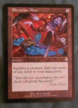 Phyrexian Altar - Invasion - Magic The Gathering - MTG - Image 1