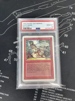 Earthbind Revised Edition Regular Graded PSA 10 Gem Mint Magic MTG - Image 1
