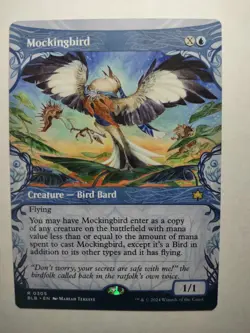 MTG - Mockingbird - Showcase - Bloomburrow - Rare Creature - NM/M - Image 1