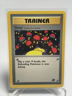 SLEEP! 79/82 - Team Rocket - Vintage WOTC Pokemon Card - unlimited - NM - Image 2