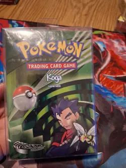 Pokemon Gym Challenge Koga Theme Deck SEALED English 2000 - Image 1