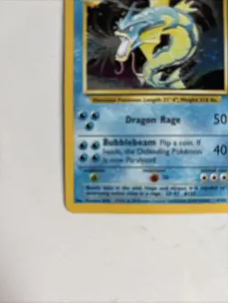 Pokemon Base Set Gyarados Holo – Lightly Played LP – Original Vintage 6/102 WOTC - Image 4