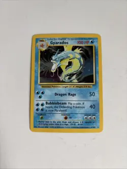 Pokemon Base Set Gyarados Holo – Lightly Played LP – Original Vintage 6/102 WOTC - Image 5