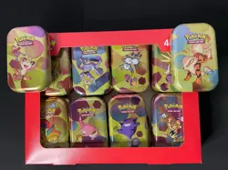 Pokemon 151 Mini Tins Empty, Lot of 36, ALL EMPTY TINS. NO PACKS. RANDOM TINS - Image 1
