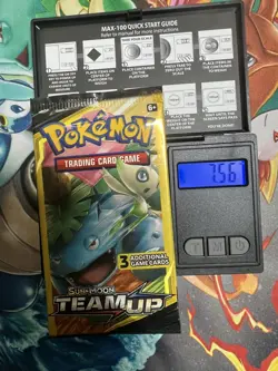 Pokemon TCG Sun & Moon Team Up Mini Booster Pack Venusaur & Celibi Sealed 7.56G - Image 1