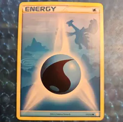 Pokemon Water Energy 117/123 Non Holo HeartGold SoulSilver . Very nice - Image 1