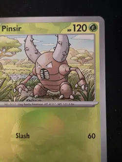 Pokemon - Pinsir (Poke Ball Reverse Holo) 003/131 Prismatic Evolutions MINT - Image 2