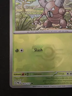 Pokemon - Pinsir (Poke Ball Reverse Holo) 003/131 Prismatic Evolutions MINT - Image 4