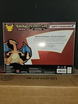 Pokemon Celebrations Lances Charizard V Box - Factory Sealed - Image 3