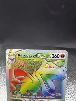 Pokemon - Aerodactyl VSTAR - Lost Origin 199/196 - Secret/Rainbow Rare NM - Image 3