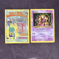 2000 POKEMON PROMO BLACK STAR #14 MEWTWO - Image 1