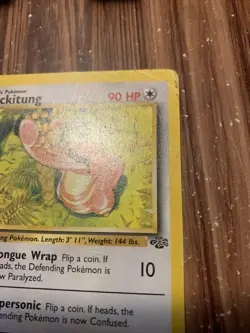 #38/64 Lickitung 1st Edition HP Vintage Pokemon Tcg Jungle 1995 - Image 5