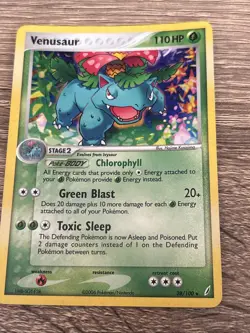 Venusaur - 28/100 Crystal Guardians Reverse Holo Rare Pokemon - NM/LP - Image 1