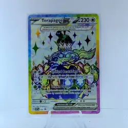 Pokemon TCG Terapagos ex 165 SVP Scarlet & Violet Promo Holo Full Art Basic EX - Image 1