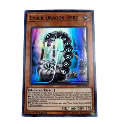 Yu-Gi-Oh! Cyber Dragon Herz MP19-EN086 1st Edition Holo EN - Image 1