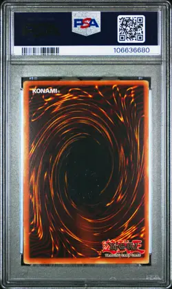 2003 YU-GI-OH! STARTER DECK: JOEY #001 RED-EYES B. DRAGON PSA 9 - Image 2