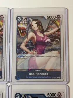 Boa Hancock OP13-051 Carrying On His Will 4 Foil Card Play Set Lot One Piece - Image 3