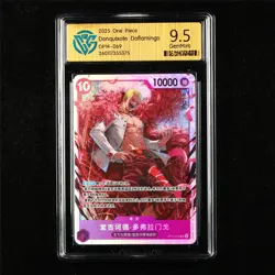 CCG 9.5 GemMint 2025 One Piece CHN Donquixote Doflamingo OP14-069 SR - Image 1