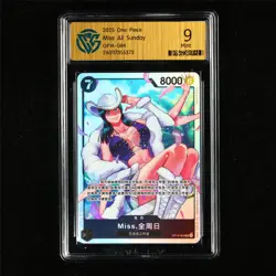 CCG 9 Mint 2025 One Piece CHN Miss All Sunday OP14-084 SR - Image 2