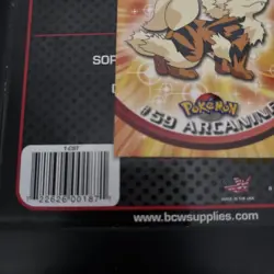 Arcanine #59 Topps Blue Logo TV Animation Edition 1999 Pokemon Card - Image 5