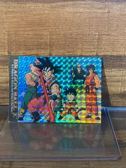 Goku 01 JPP Amada 1996 - Prism Dragon Ball Z Card - Image 1