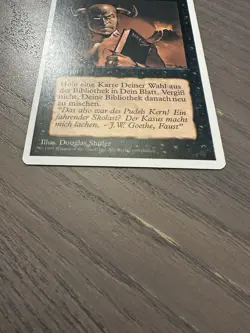 Damonischer Tutor (“Demonic Tutor”) German Revised Magic: The Gathering Card FWB - Image 2