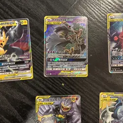Pokemon TCG 5 Card Lot TAG TEAM GX Foil Chinese Pikachu Zekrom And Other! - Image 3