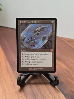 Staff of Domination - Near Mint MTG The Brothers' War: Retro Frame Artifacts - Image 1