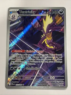 Toxtricity 103/094 Me02: Phantasmal Flames Holo Pokemon Card - Image 1