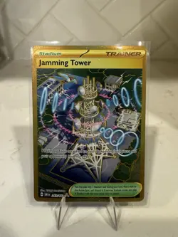 Pokemon TCG Trainer Jamming Tower Card 243/182 Destined Rivals - Image 1