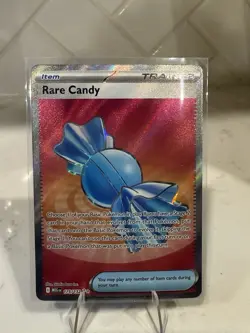 Pokemon TCG Mega Evolution Trainer Holo Card 175/132 Rare Candy - Image 1