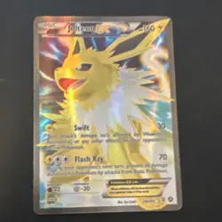 Pokemon Jolteon EX Alternate Art 028A/083 Full Art Promo Holo Card - Image 1