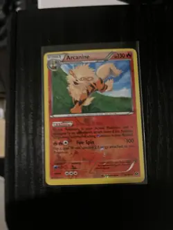 Pokemon MISPRINT ERROR CARD RARE TCG Arcanine Next Destinities 12/99 2011 Card - Image 2