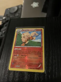 Pokemon MISPRINT ERROR CARD RARE TCG Arcanine Next Destinities 12/99 2011 Card - Image 4