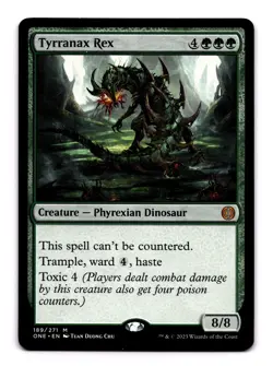 Tyrranax Rex - 189 ONE: Phyrexia: All Will Be One M Normal NM - Image 1