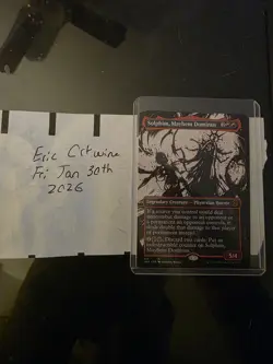 MTG Solphim, Mayhem Dominus-Phyrexia: All Will Be One, Showcase, Non Foil, NM - Image 1