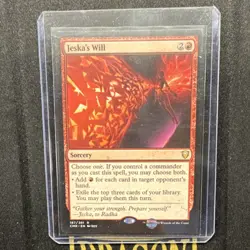 Jeska's Will Commander Legends Sorcery Rare Regular - Magic The Gathering - Image 1