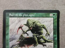 Carte MTG Survie Du Plus Apte, Exodus / Survival of the fittest - Image 3